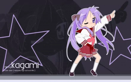 Tsukasa Hiiragi Anime Lucky Star HD Desktop Wallpaper | Background Image