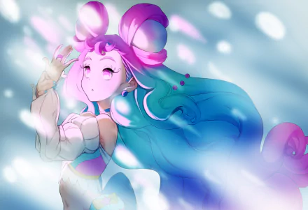 Laura (Pretty Cure) Cure La Mer Anime Tropical-Rouge! Pretty Cure HD Desktop Wallpaper | Background Image