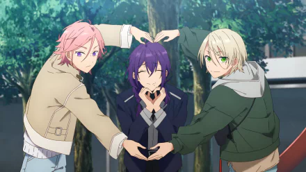 Aira Shiratori Kohaku Oukawa Mayoi Ayase video game Ensemble Stars! HD Desktop Wallpaper | Background Image