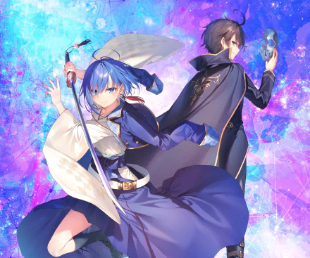 Anime The Demon Sword Master of Excalibur Academy HD Desktop Wallpaper | Background Image