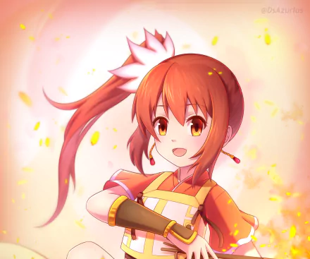 Yui Tsuruno Anime Magia Record: Puella Magi Madoka Magica Side Story HD Desktop Wallpaper | Background Image