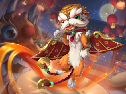 Year of the Tiger video game League Of Legends HD Desktop Wallpaper | Background Image