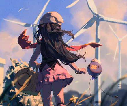 Drifloon (Pokémon) Dawn (Pokémon) Pokémon: Diamond and Pearl Anime Pokemon HD Desktop Wallpaper | Background Image