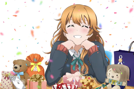 Kanata Konoe Anime Love Live! Nijigasaki High School Idol Club HD Desktop Wallpaper | Background Image