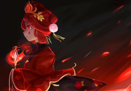 Pomegranate Cookie (Cookie Run) video game Cookie Run: OvenBreak HD Desktop Wallpaper | Background Image