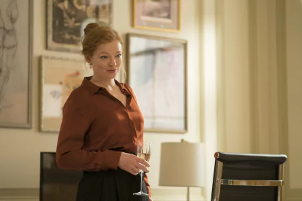 Sarah Snook TV Show Succession HD Desktop Wallpaper | Background Image