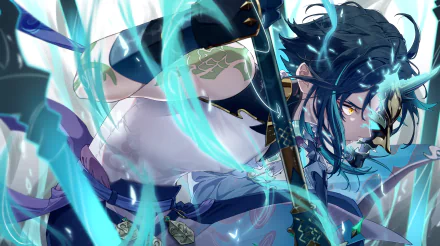 Xiao (Genshin Impact) video game Genshin Impact HD Desktop Wallpaper | Background Image