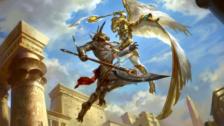 Horus (Smite) Set (Smite) video game Smite HD Desktop Wallpaper | Background Image