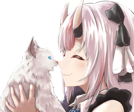 hololive Nakiri Ayame Anime Virtual Youtuber HD Desktop Wallpaper | Background Image