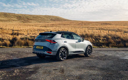 SUV Kia Sportage HEV AWD GT-Line S vehicle Kia Sportage HD Desktop Wallpaper | Background Image