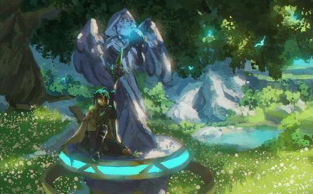 Xiao (Genshin Impact) video game Genshin Impact HD Desktop Wallpaper | Background Image