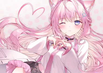 hololive Hakui Koyori Anime Virtual Youtuber HD Desktop Wallpaper | Background Image