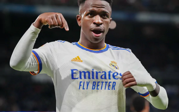Vinícius Júnior Sports HD Desktop Wallpaper | Background Image