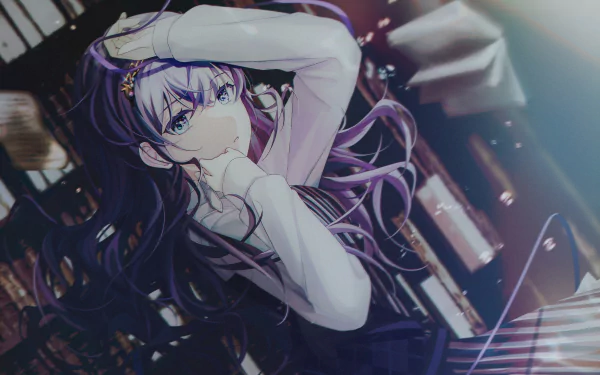Asahina Mafuyu video game Project Sekai: Colorful Stage! feat. Hatsune Miku HD Desktop Wallpaper | Background Image