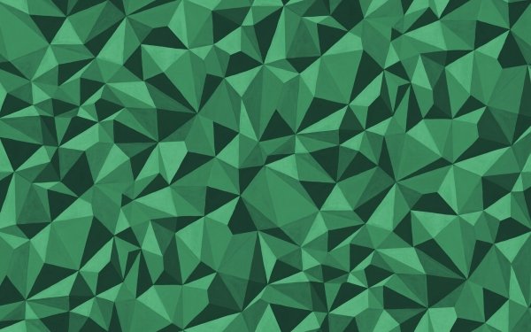 Artistic Triangle Green HD Wallpaper | Background Image