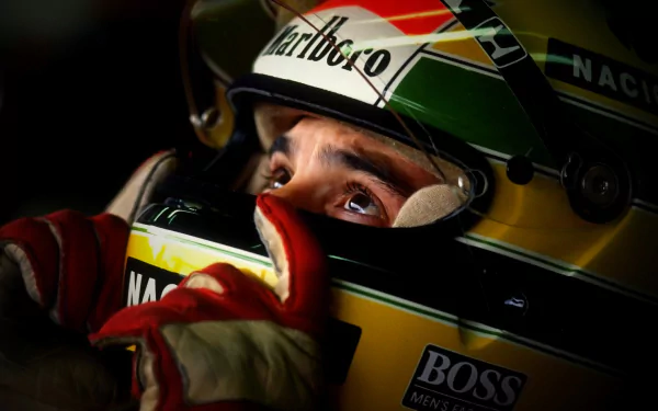 Ayrton Senna F1 Sports HD Desktop Wallpaper | Background Image