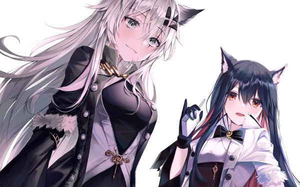 Texas (Arknights) Lappland (Arknights) video game Arknights HD Desktop Wallpaper | Background Image