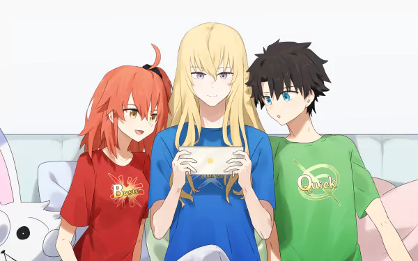 Gudako (Fate/Grand Order) Ritsuka Fujimaru Kirschtaria Wodime Fou (Fate/Grand Order) Anime Fate/Grand Order HD Desktop Wallpaper | Background Image