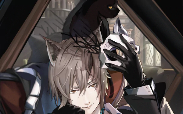 Phantom (Arknights) video game Arknights HD Desktop Wallpaper | Background Image