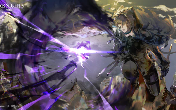 Phantom (Arknights) video game Arknights HD Desktop Wallpaper | Background Image