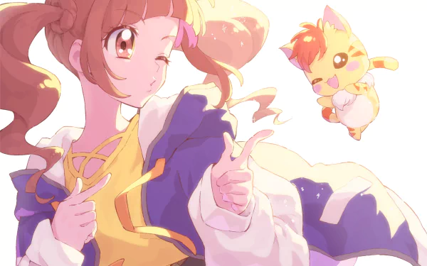 Hiramitsu Hinata Anime Healin' Good PreCure HD Desktop Wallpaper | Background Image