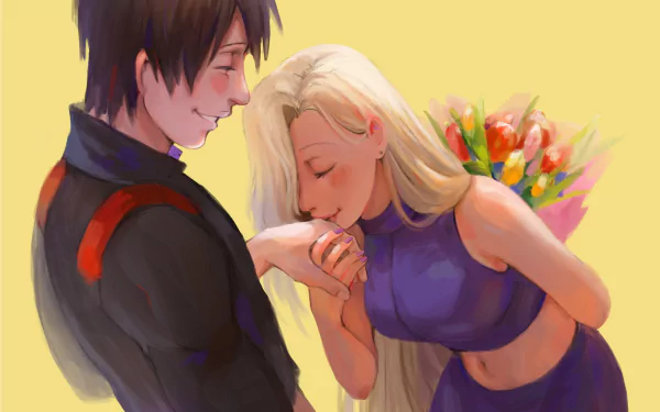 Ino Yamanaka Sai (Naruto) Anime Naruto HD Desktop Wallpaper | Background Image