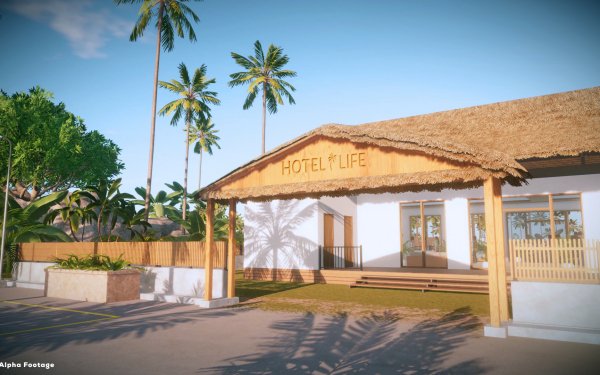 Video Game Hotel Life: A Resort Simulator HD Wallpaper | Background Image