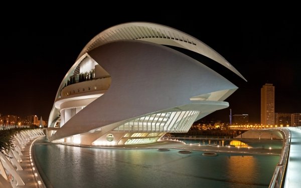 Man Made Valencia Cities Spain Architecture HD Wallpaper | Background Image