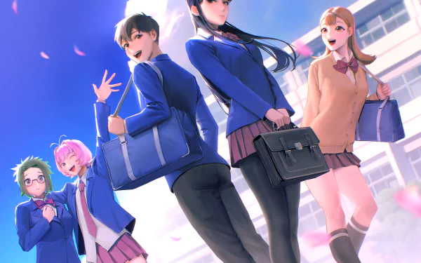 Rumiko Manbagi Komi Shouko Tadano Hitohito Anime Komi Can't Communicate HD Desktop Wallpaper | Background Image