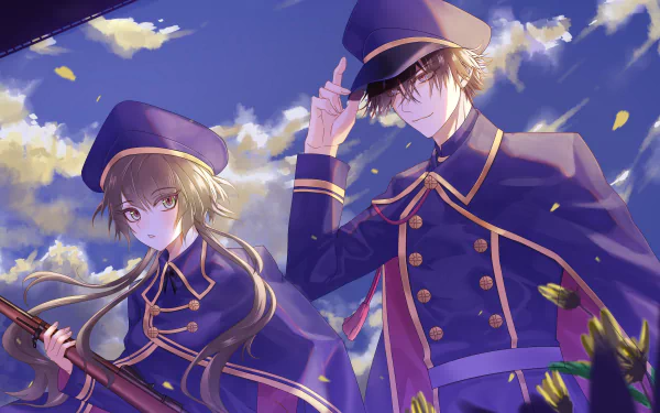 uniform Yanagi Aiji Hoshino Ichika video game Collar x Malice HD Desktop Wallpaper | Background Image