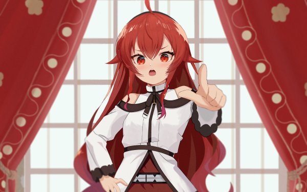 Anime Mushoku Tensei: Jobless Reincarnation Eris Boreas Greyrat HD Wallpaper | Background Image