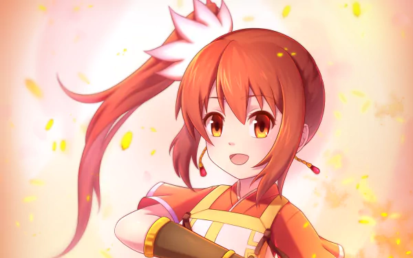 Yui Tsuruno Anime Magia Record: Puella Magi Madoka Magica Side Story HD Desktop Wallpaper | Background Image