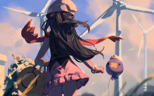 Drifloon (Pokémon) Dawn (Pokémon) Pokémon: Diamond and Pearl Anime Pokemon HD Desktop Wallpaper | Background Image