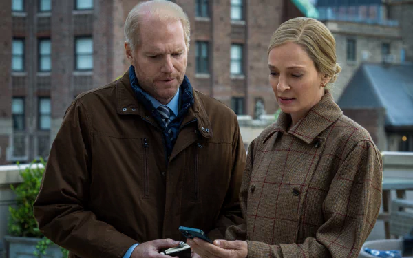 Noah Emmerich Uma Thurman TV Show suspicion HD Desktop Wallpaper | Background Image