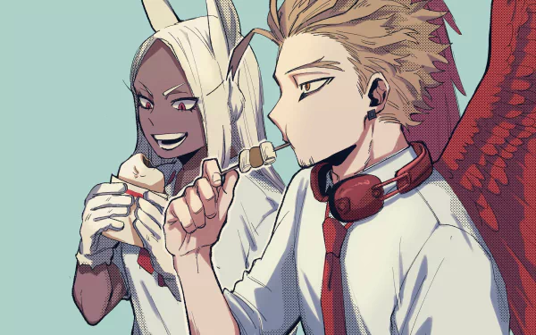 Mirko (My Hero Academia) Rumi Usagiyama Keigo Takami Hawks (Boku No Hero Academia) Anime My Hero Academia HD Desktop Wallpaper | Background Image