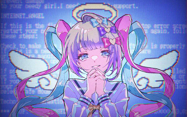 OMGkawaiiAngel-chan video game NEEDY GIRL OVERDOSE HD Desktop Wallpaper | Background Image