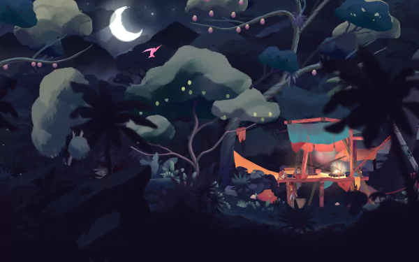 video game Gibbon: Beyond the Trees HD Desktop Wallpaper | Background Image