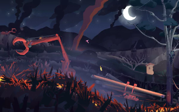 video game Gibbon: Beyond the Trees HD Desktop Wallpaper | Background Image