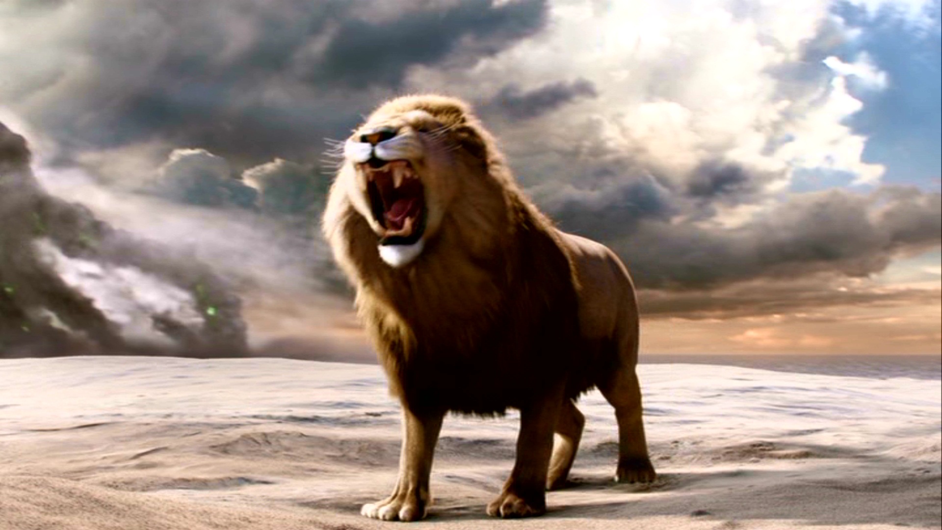 Aslan In Narnia Dawn Treader - Animals, Movie Wallpapers