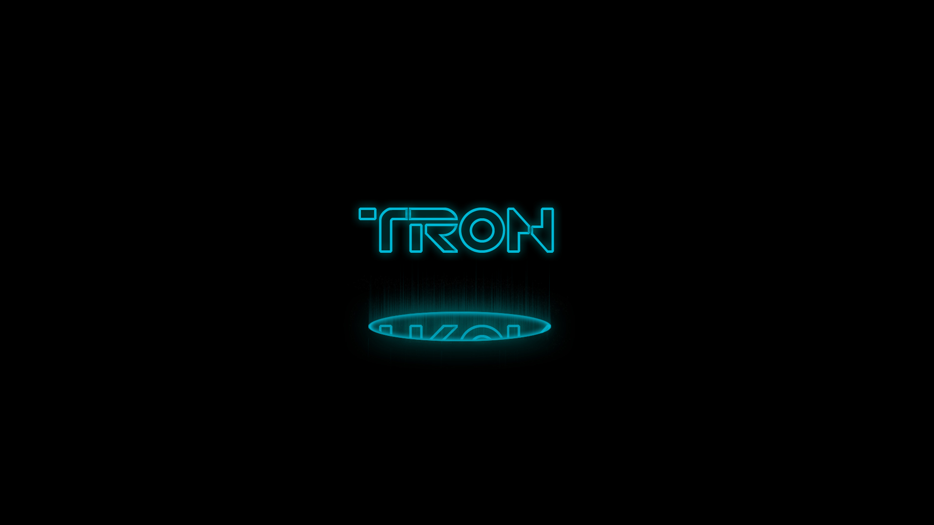 TRON: Legacy-inspired artwork featuring a futuristic, glowing design with a hint of Disney magic