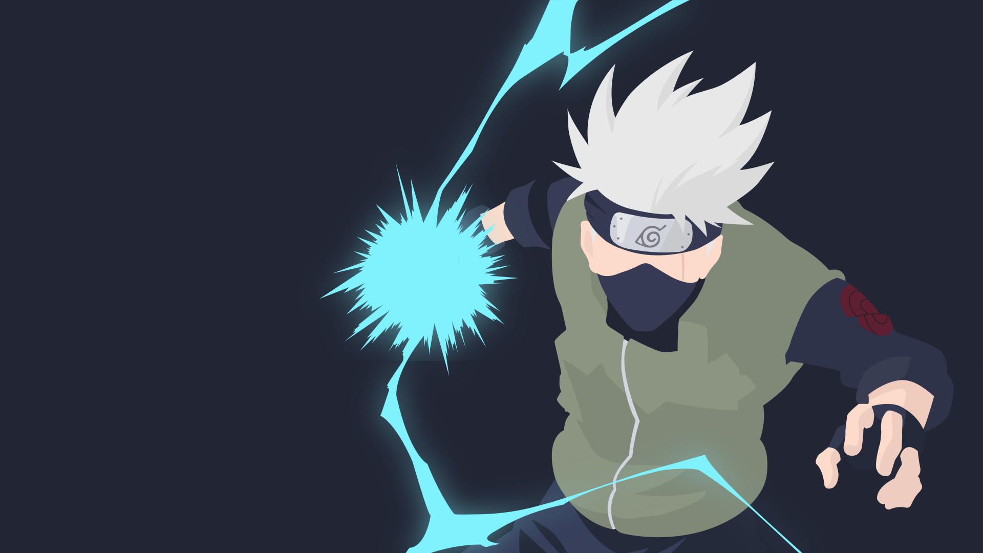 Download Chidori (Naruto) Kakashi Hatake Anime Naruto 4k Ultra HD Wallpaper