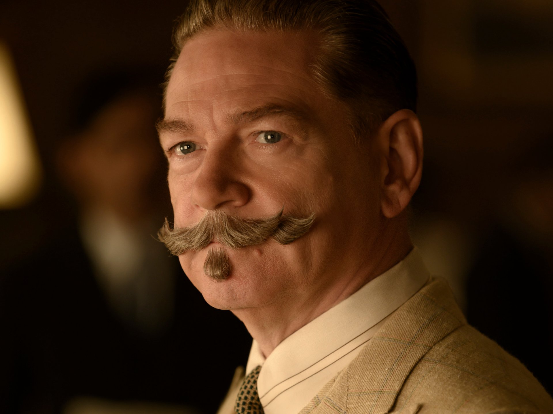 Download Hercule Poirot Kenneth Branagh Movie Death On The Nile (2022) HD Wallpaper