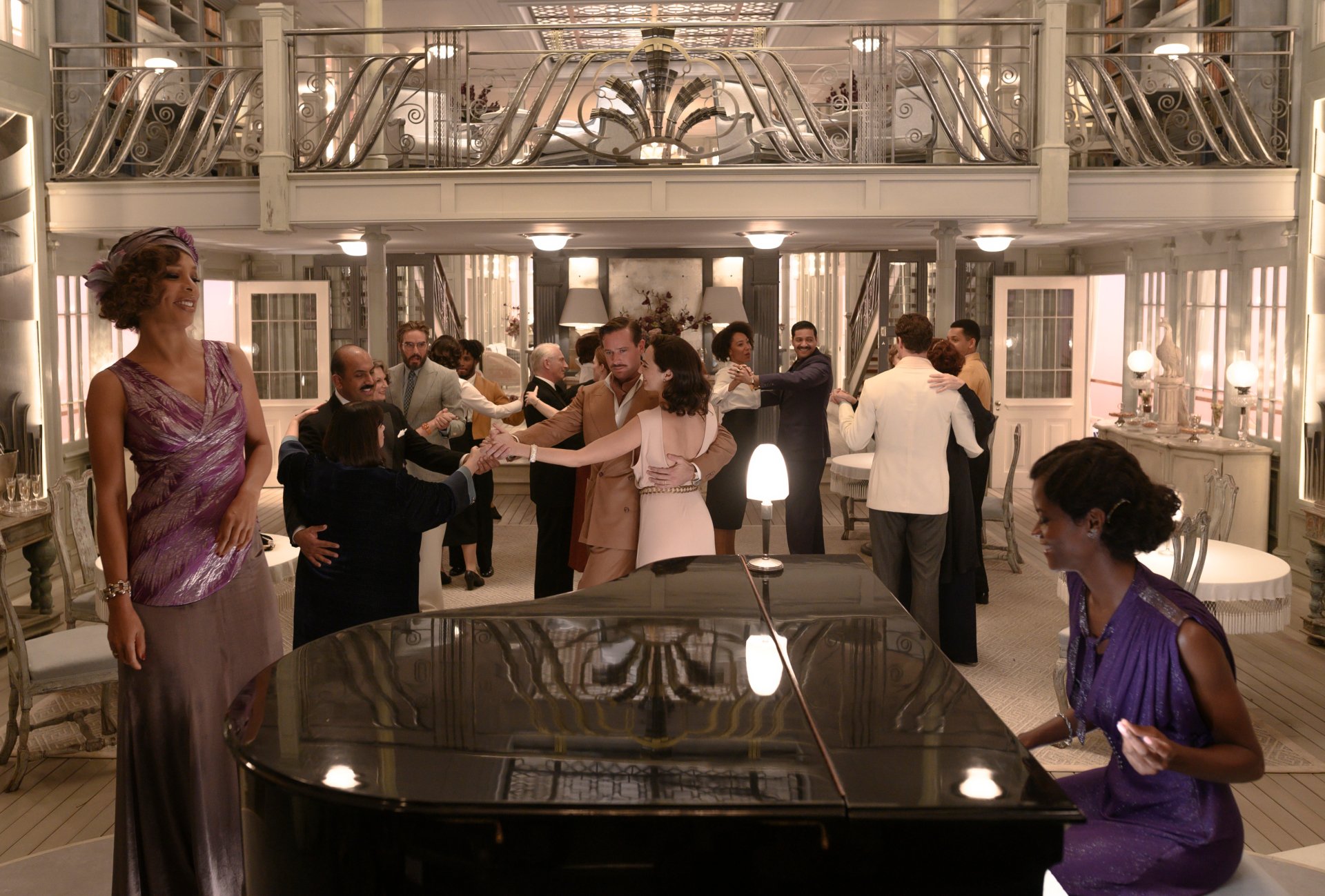 Download Letitia Wright Armie Hammer Gal Gadot Movie Death On The Nile (2022) 4k Ultra HD Wallpaper