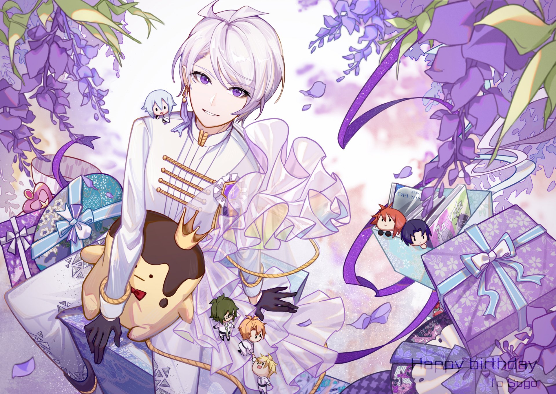 Download Tamaki Yotsuba Nagi Rokuya Sogo Osaka Yamato Nikaido Riku Nanase Mitsuki Izumi Iori Izumi Anime IDOLiSH7 HD Wallpaper