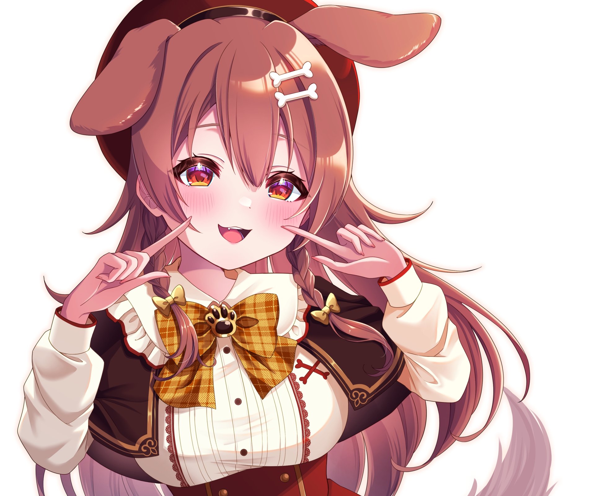 Download Hololive Inugami Korone Anime Virtual Youtuber HD Wallpaper