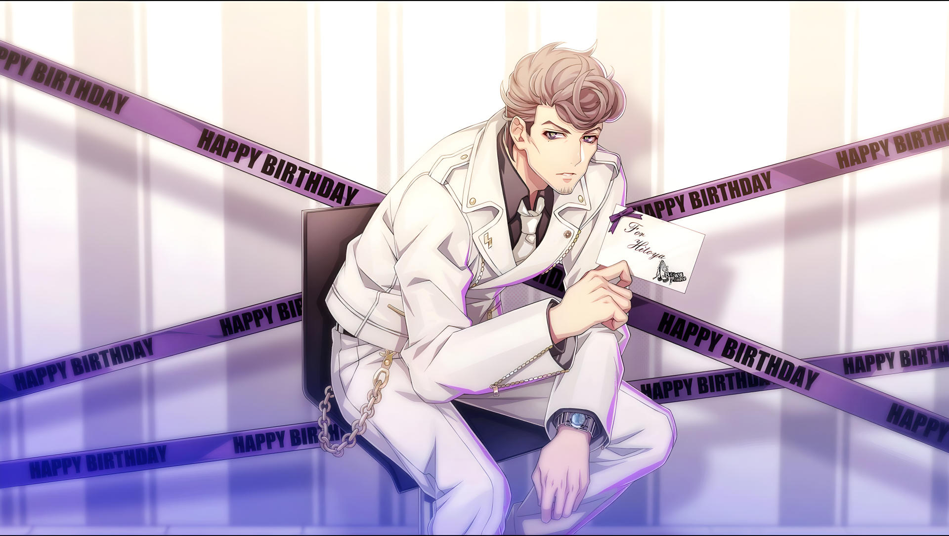 Download Hitoya Amaguni Anime Hypnosis Mic 4k Ultra HD Wallpaper