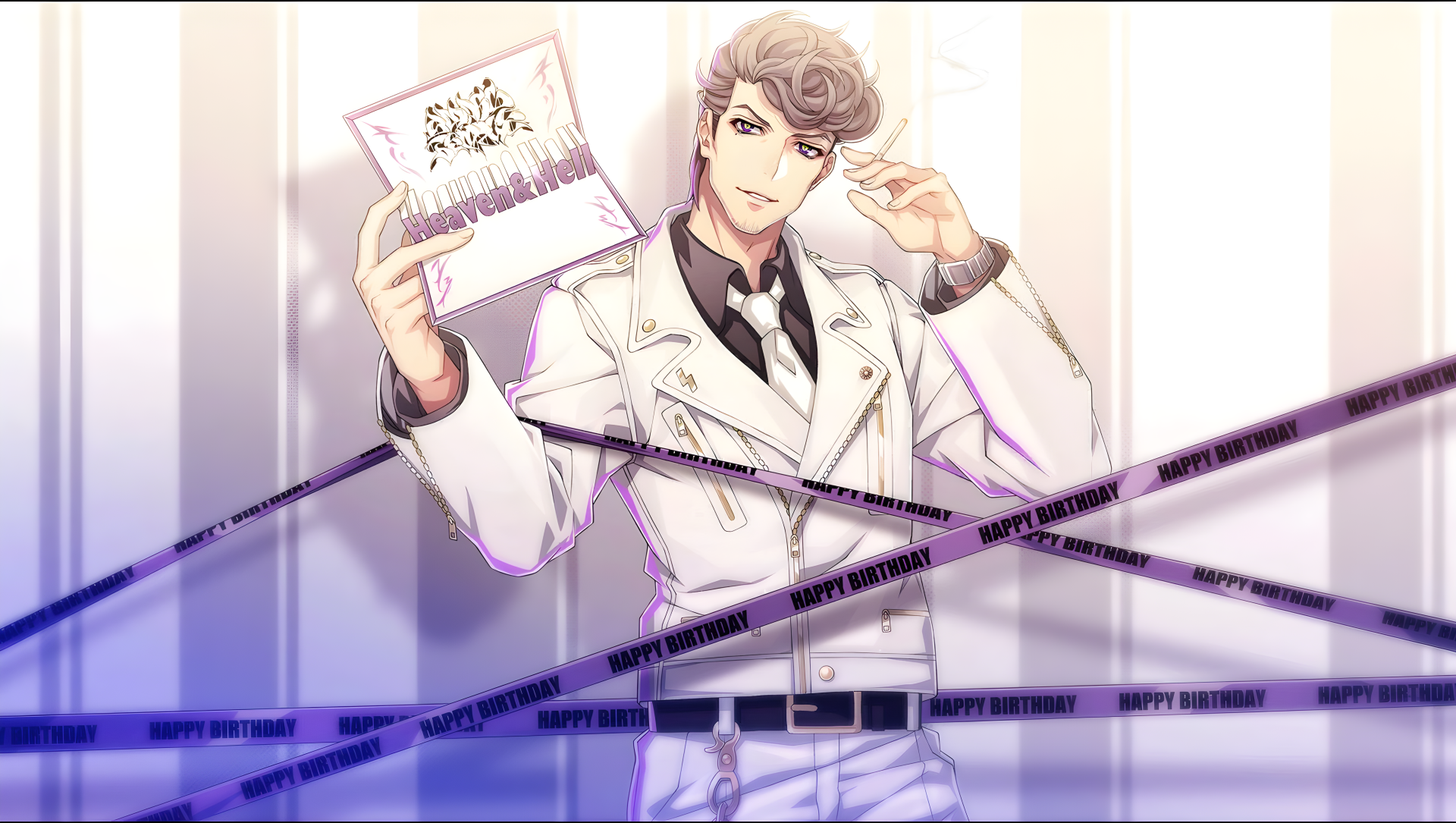 Download Hitoya Amaguni Anime Hypnosis Mic 4k Ultra HD Wallpaper