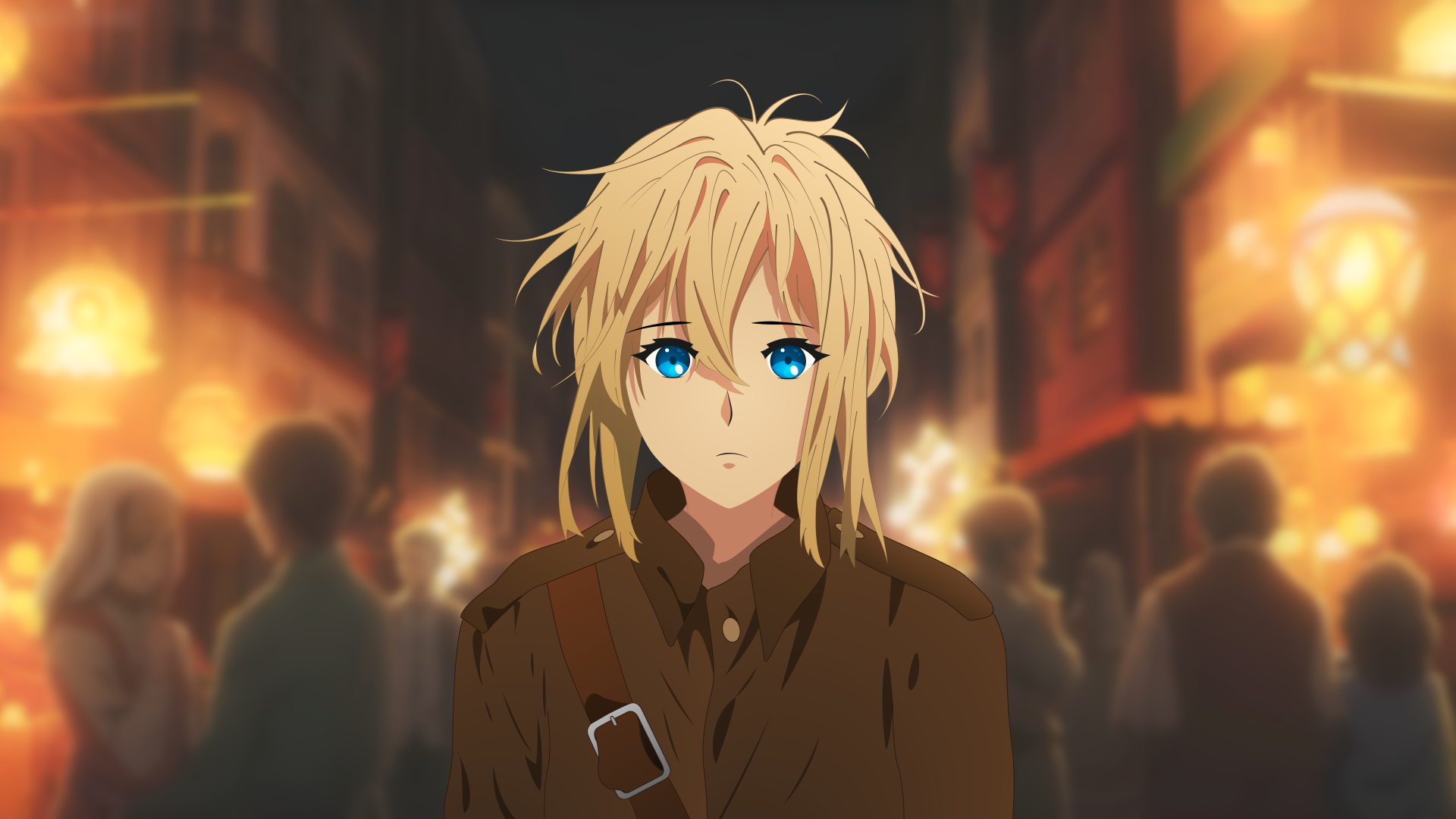 Download Violet Evergarden (Character) Anime Violet Evergarden 8k Ultra HD Wallpaper