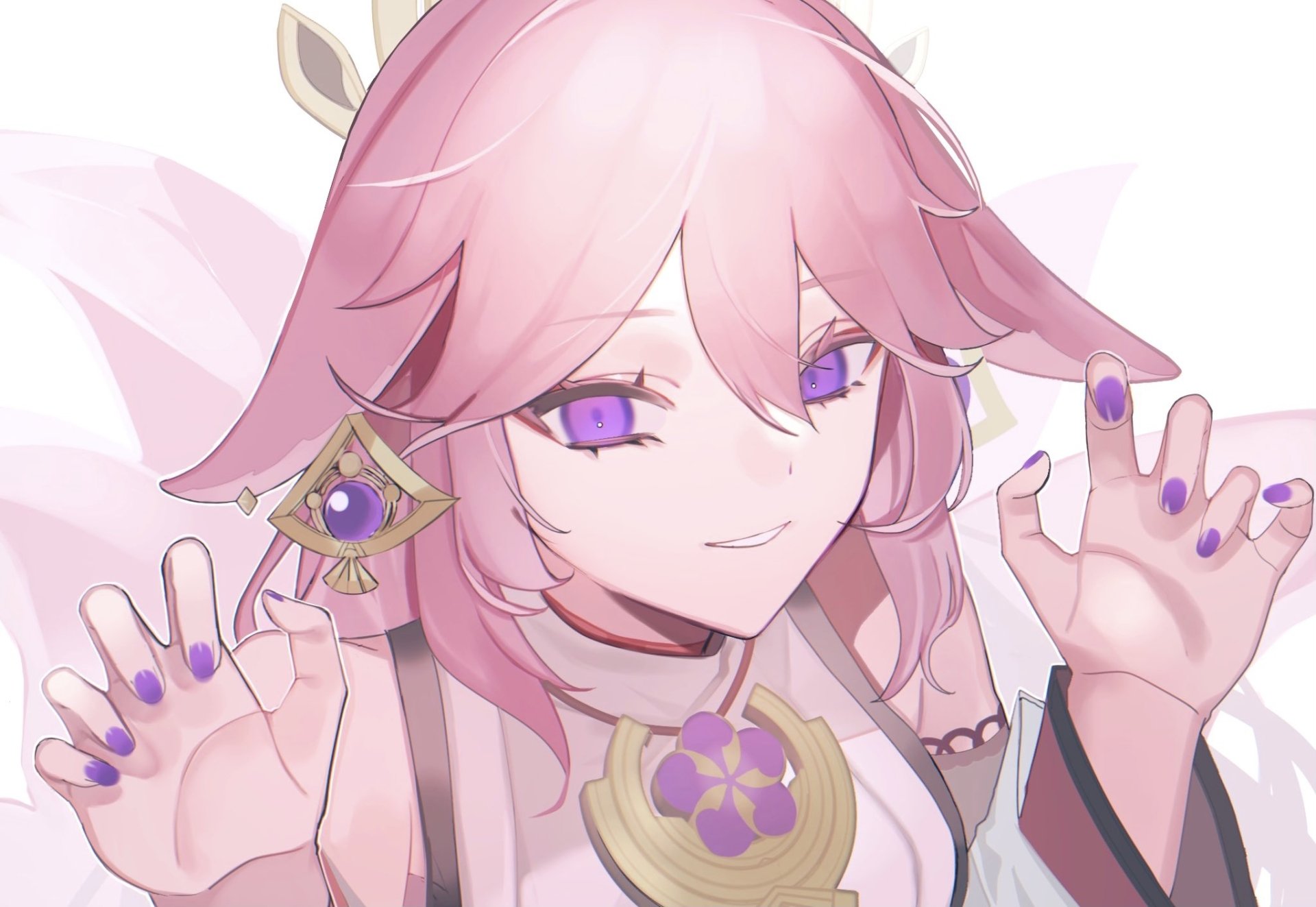 Download Yae Miko Guuji (Genshin Impact) Video Game Genshin Impact HD Wallpaper by 六太