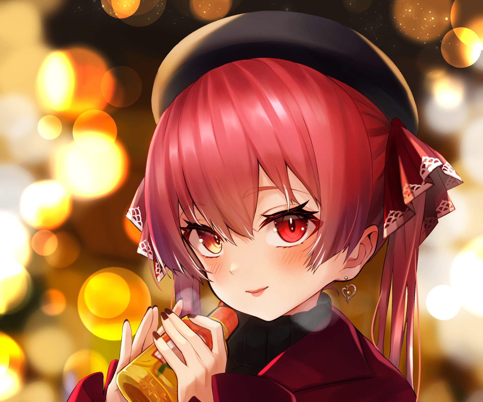 Download Houshou Marine Hololive Anime Virtual Youtuber HD Wallpaper